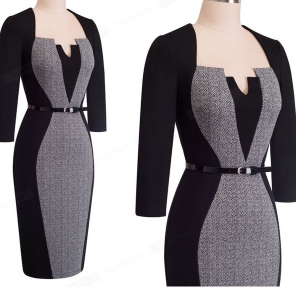Homeyee Womens pencil Dress